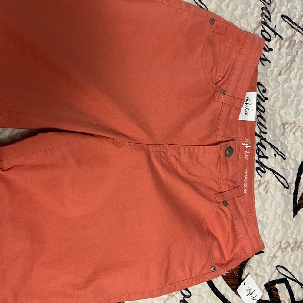 Style & co. Curvy capris
